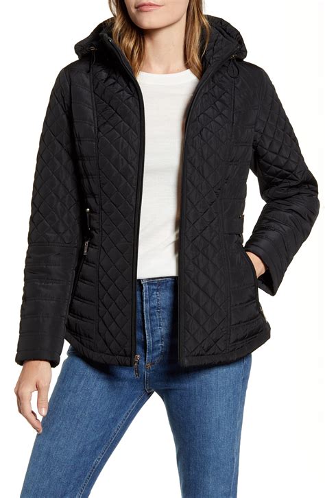 Quilted Hooded Jacket 